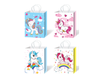 Packs de 12 bolsas tamaño 15x21x8 cm de papel diseños Unicornios