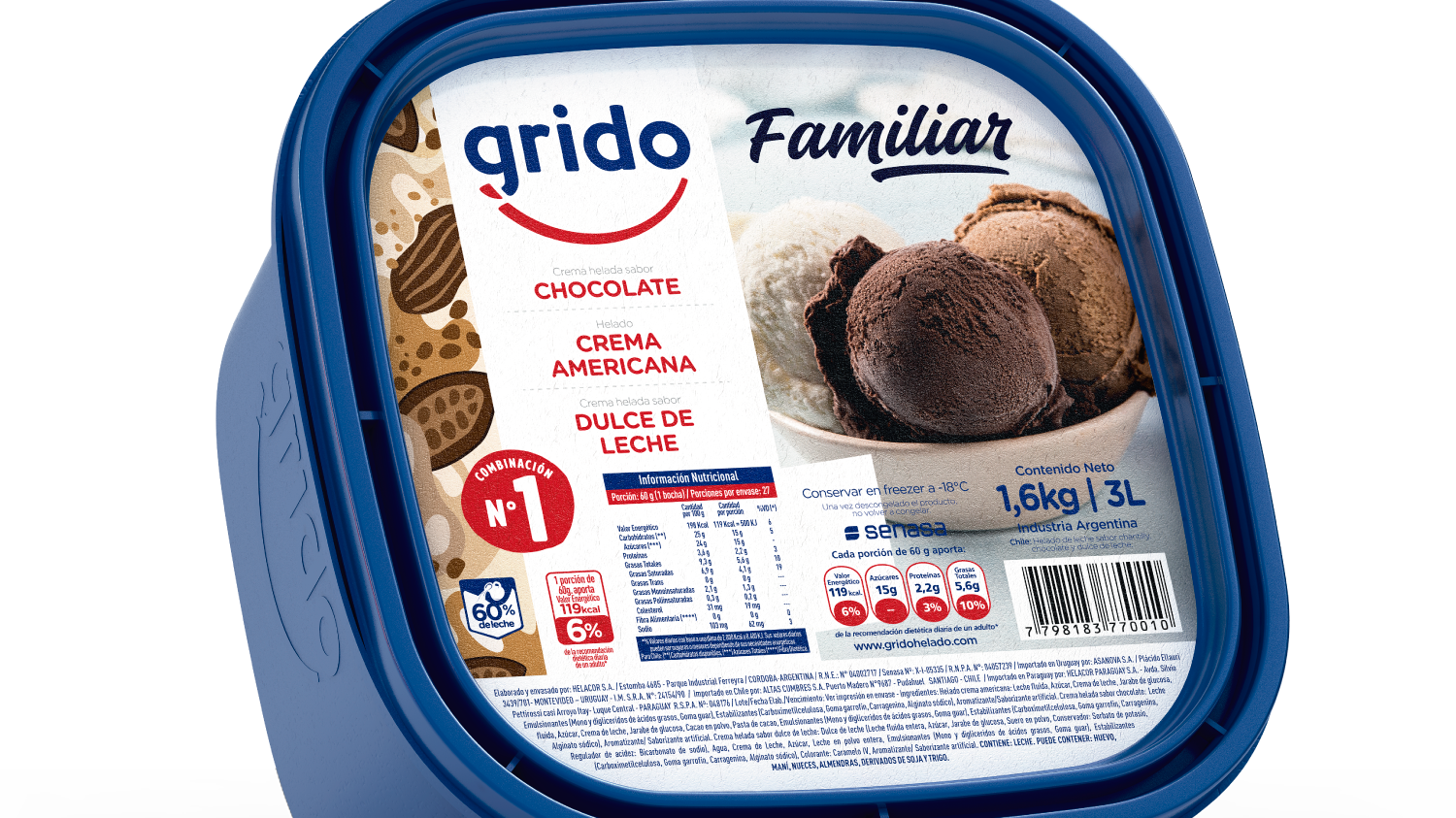 Pote Familiar 3 lts.