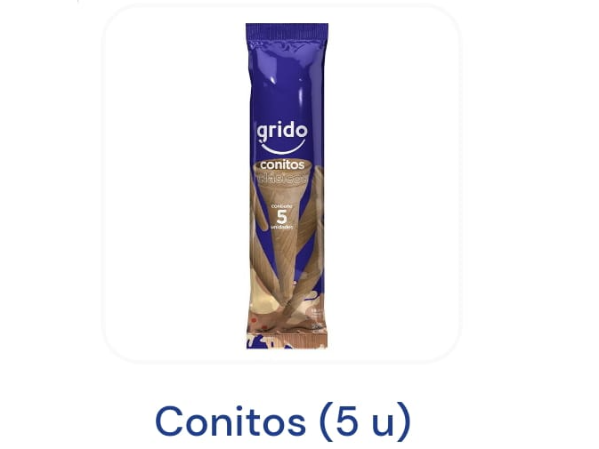 Conitos de pasta x 5 ud.