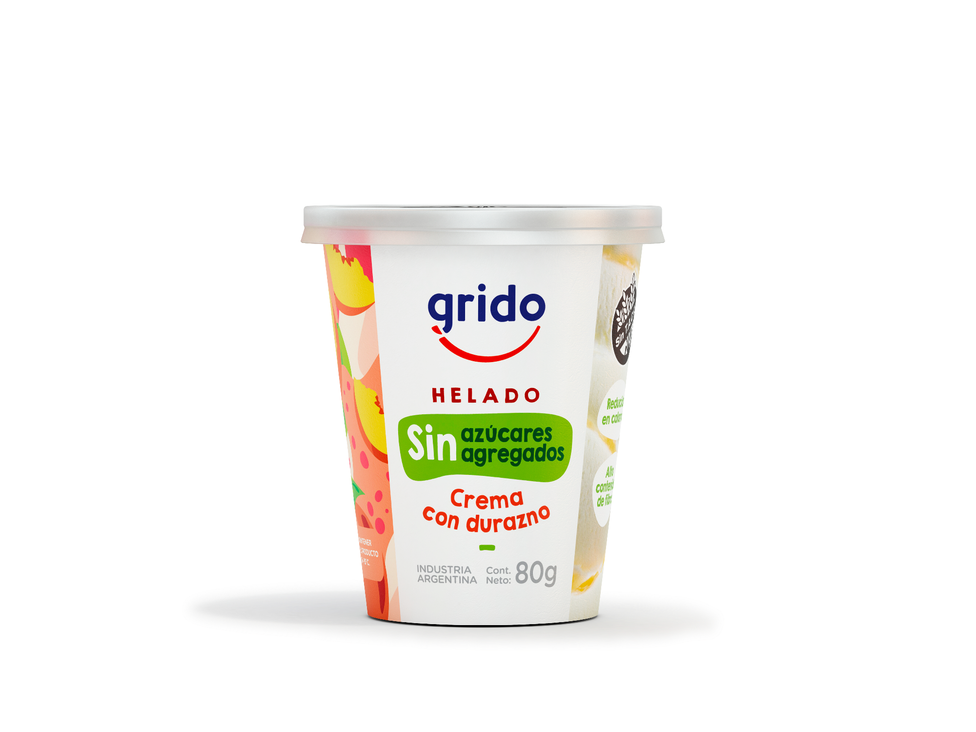 Dulce Equilibrio Durazno x 80 gr. (sin azucares agregadas)