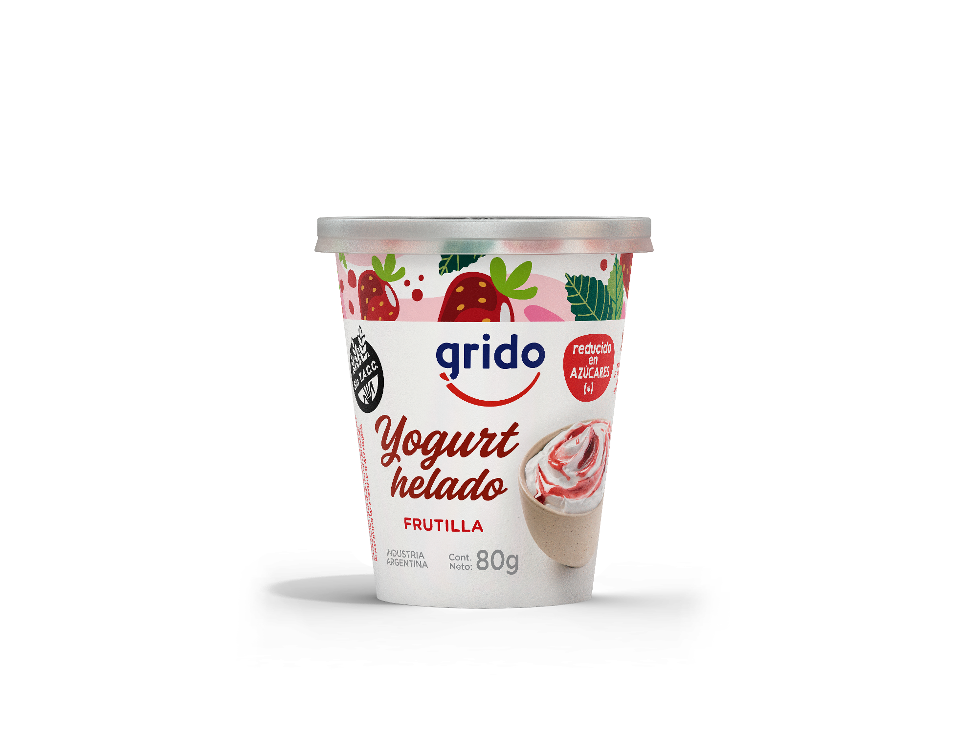 Yogurt Helado Frutilla 80 gr.