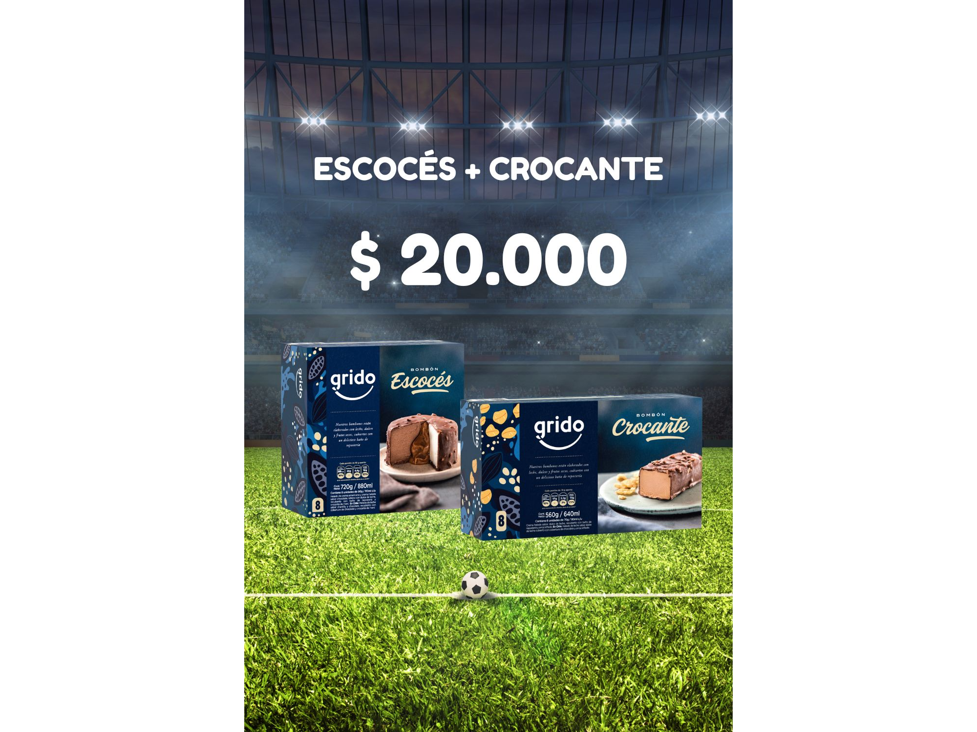 ESCOCES + CROCANTE X 8UD
