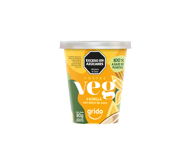 Postre Vegano Vainilla x 80 gr.