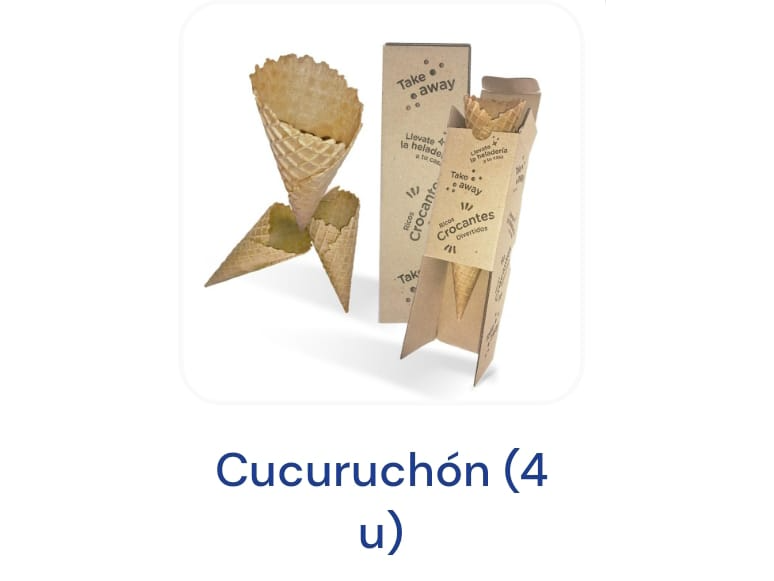 Cucuruchón 4 ud.