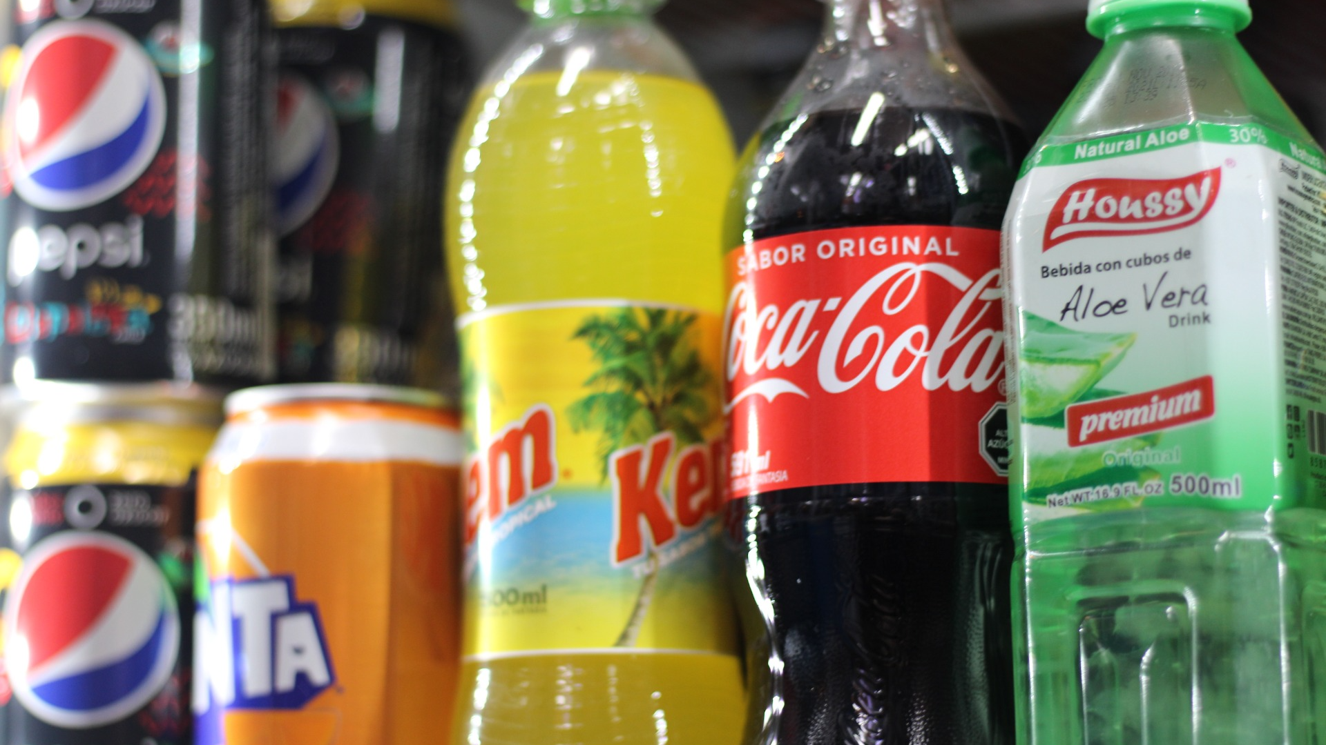 Aguas, jugos y bebidas