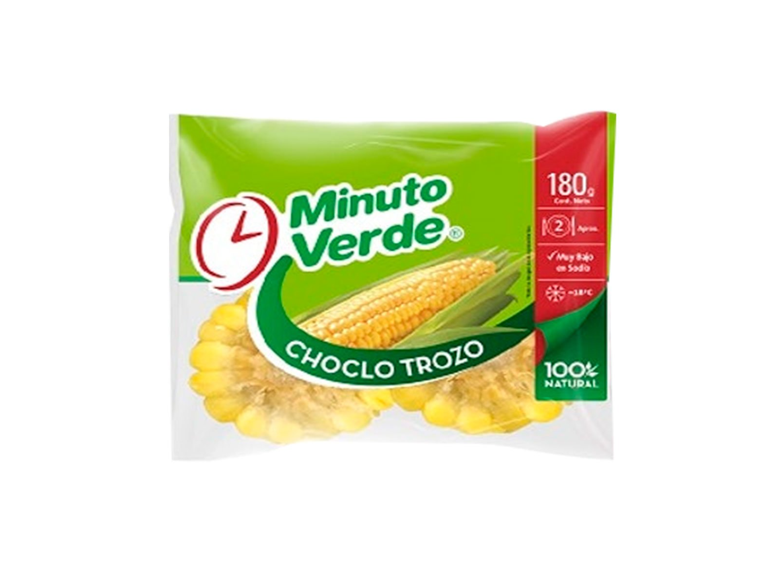 Choclo Trozo Minuto Verde