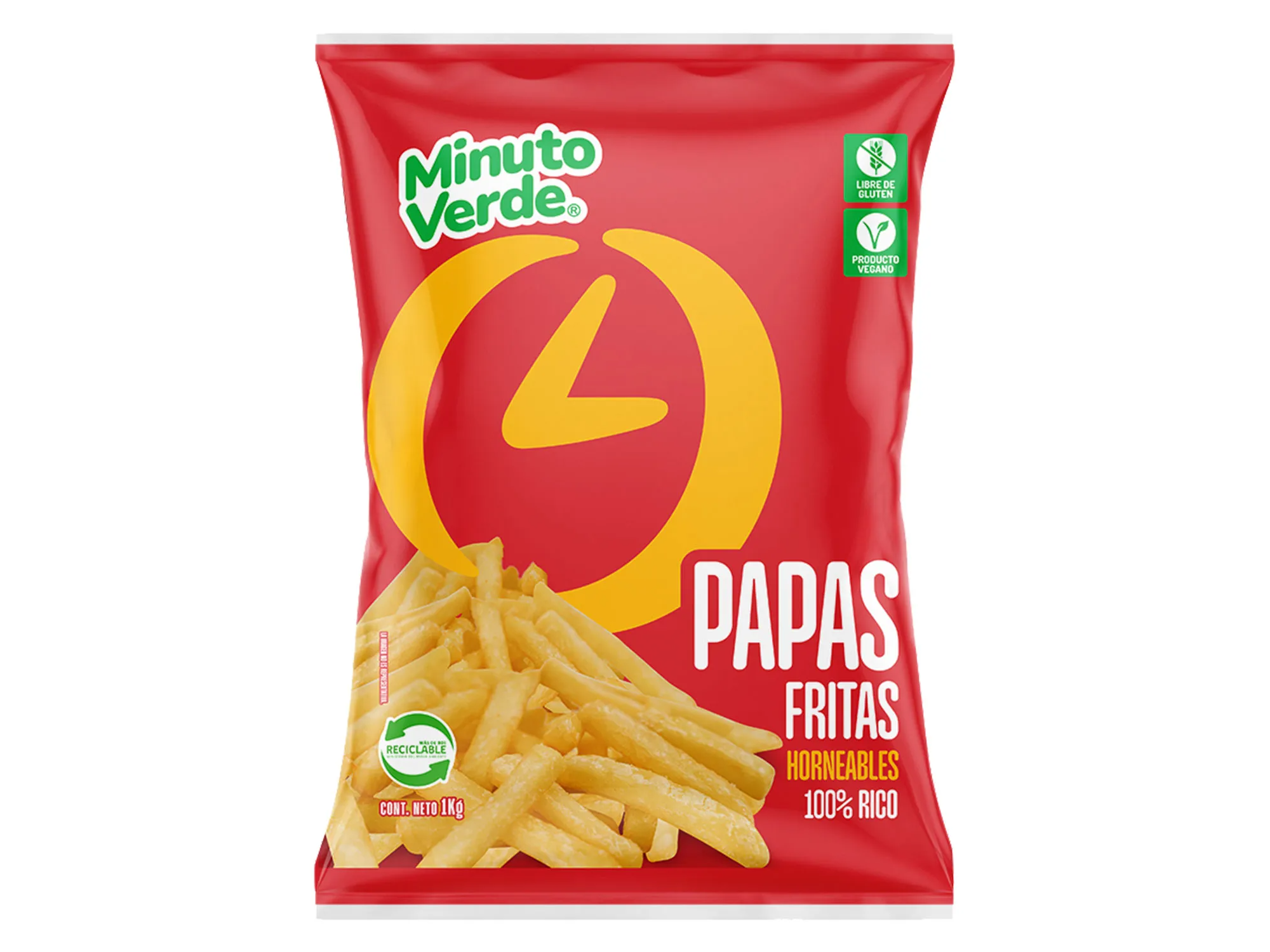 Papas Pre Fritas Minuto Verde