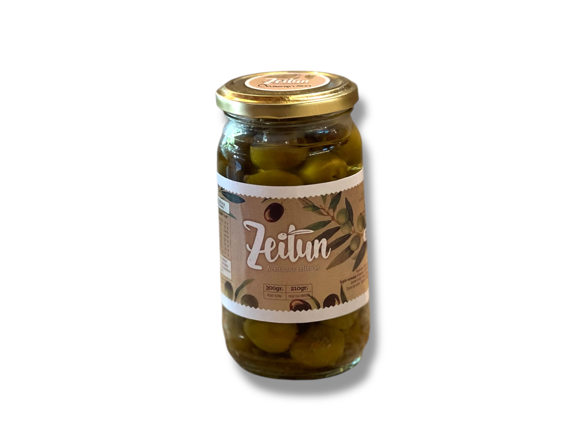 Aceitunas rellenas Zeitun de Pueblo Serrano