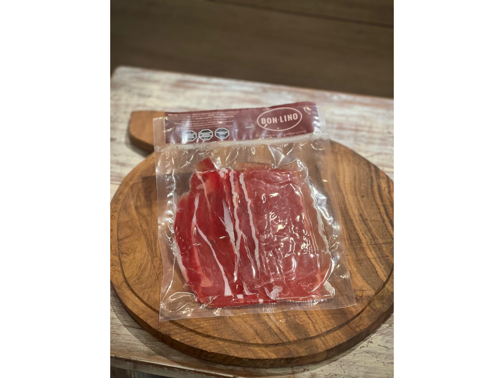 Blister de Jamón Crudo Don Lino x 100gr