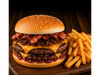 Burger cheese doble