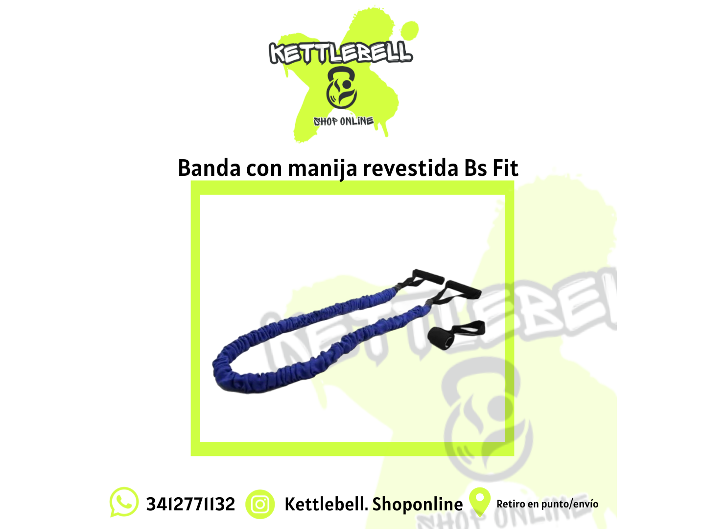 BANDA CON MANIJA REVESTIDA BS FIT