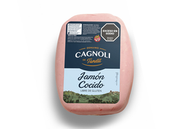 JAMON COCIDO CAGNOLI EN BARRA X 100g