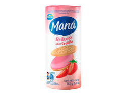 GALLETITAS MANÁ RELLENAS FRUTILLA 152GR
