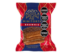 ALFAJOR AGUILA MINITORTA BROWNIE 73gr