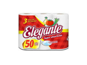 Rollo de Cocina Elegante 3 x 50 Paños