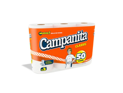 ROLLO DE COCINA Campanita Classic 3 x 50 un