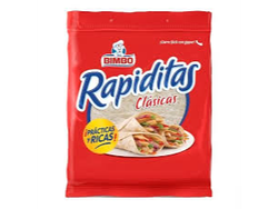 TORTILLAS RAPIDITAS CLASICAS BIMBO 275g