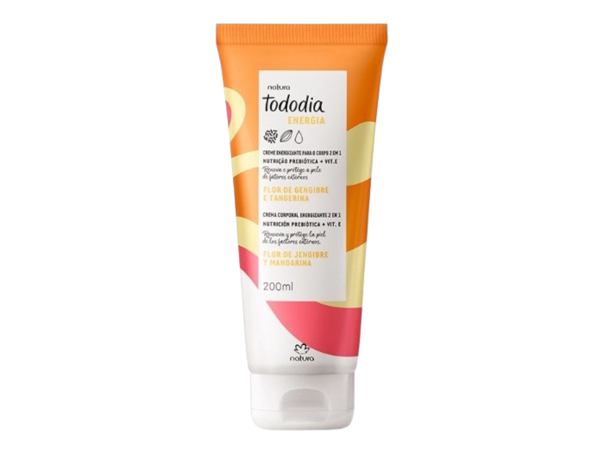 Flor de Jengibre y Mandarina / Crema Corporal Todo Día 200ml