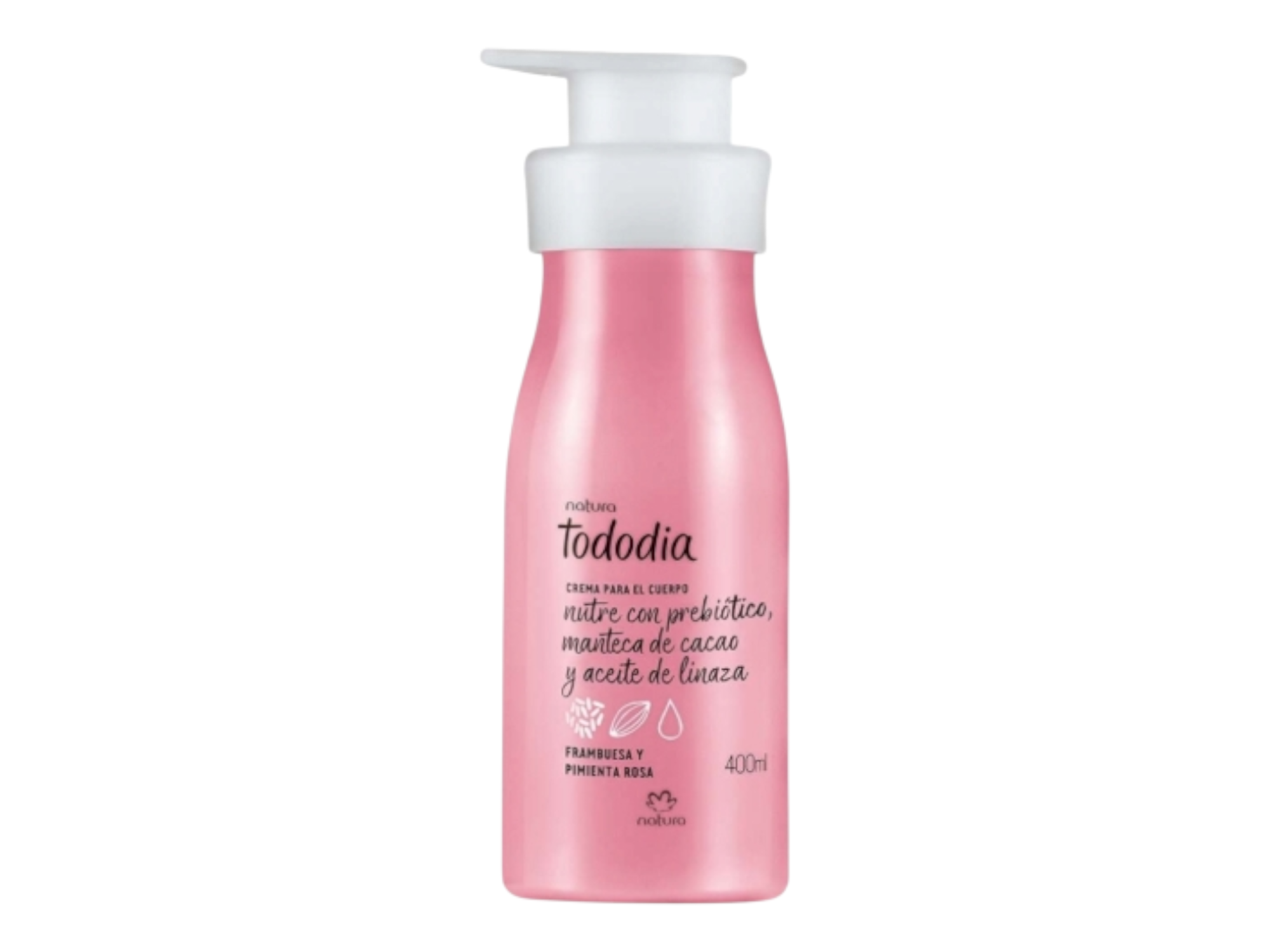 Frambuesa y Pimienta Rosa / Crema Hidratante Corporal 400ml