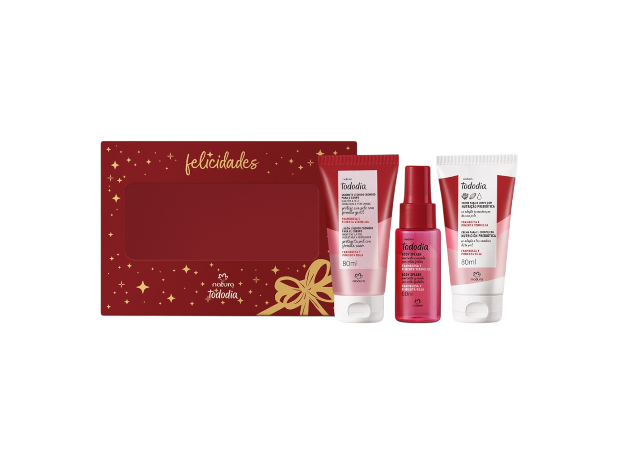 Frambuesa y Pimienta Rosa / Caja Exclusiva