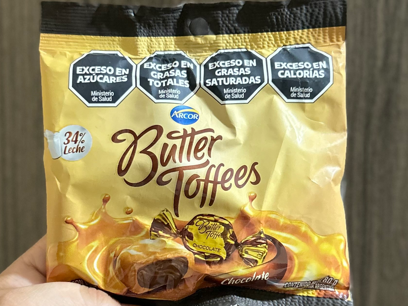 BUTTER TOFFEES CHOCOLATE