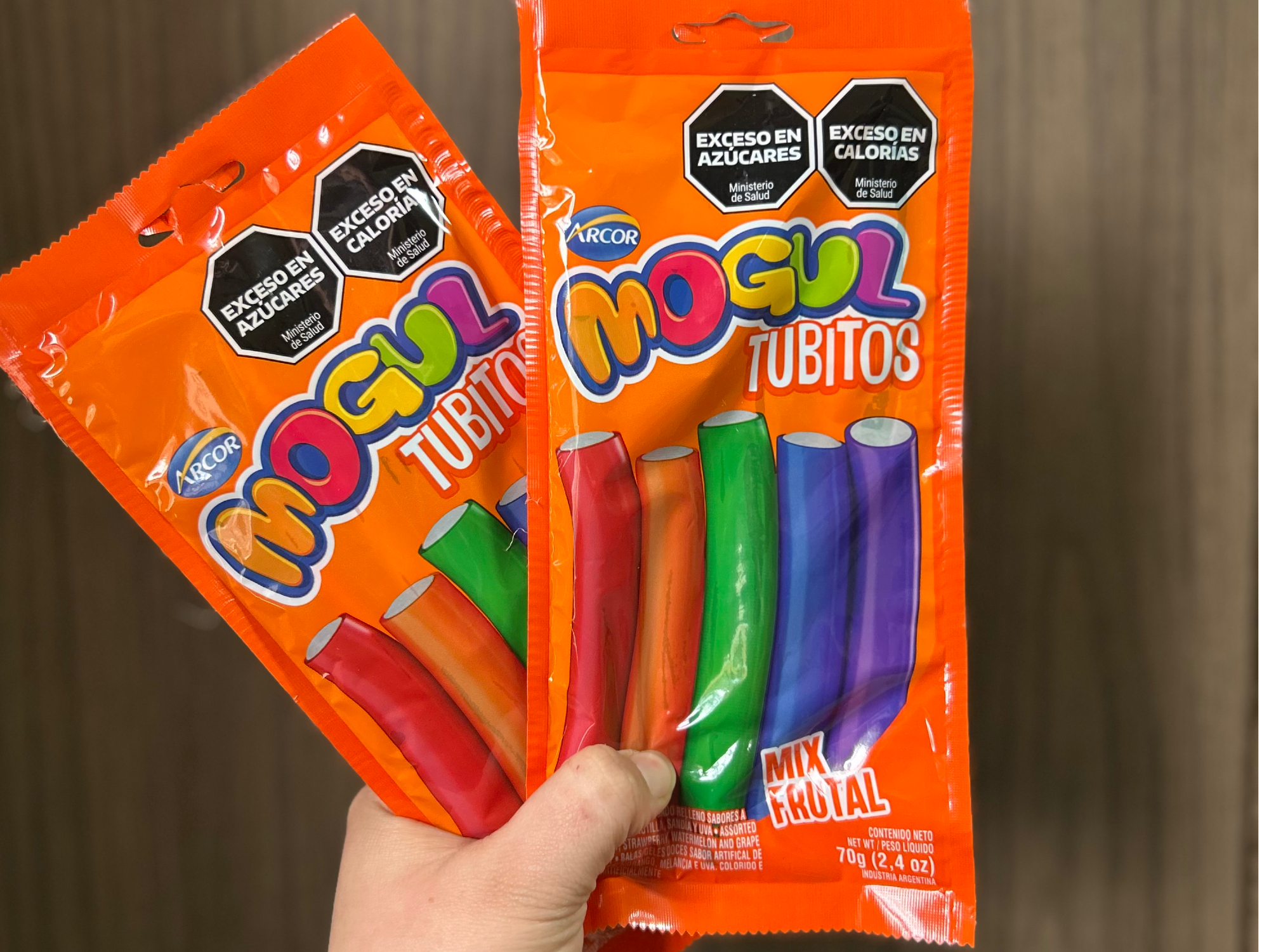 TUBITOS MIX FRUTAL x70GRS