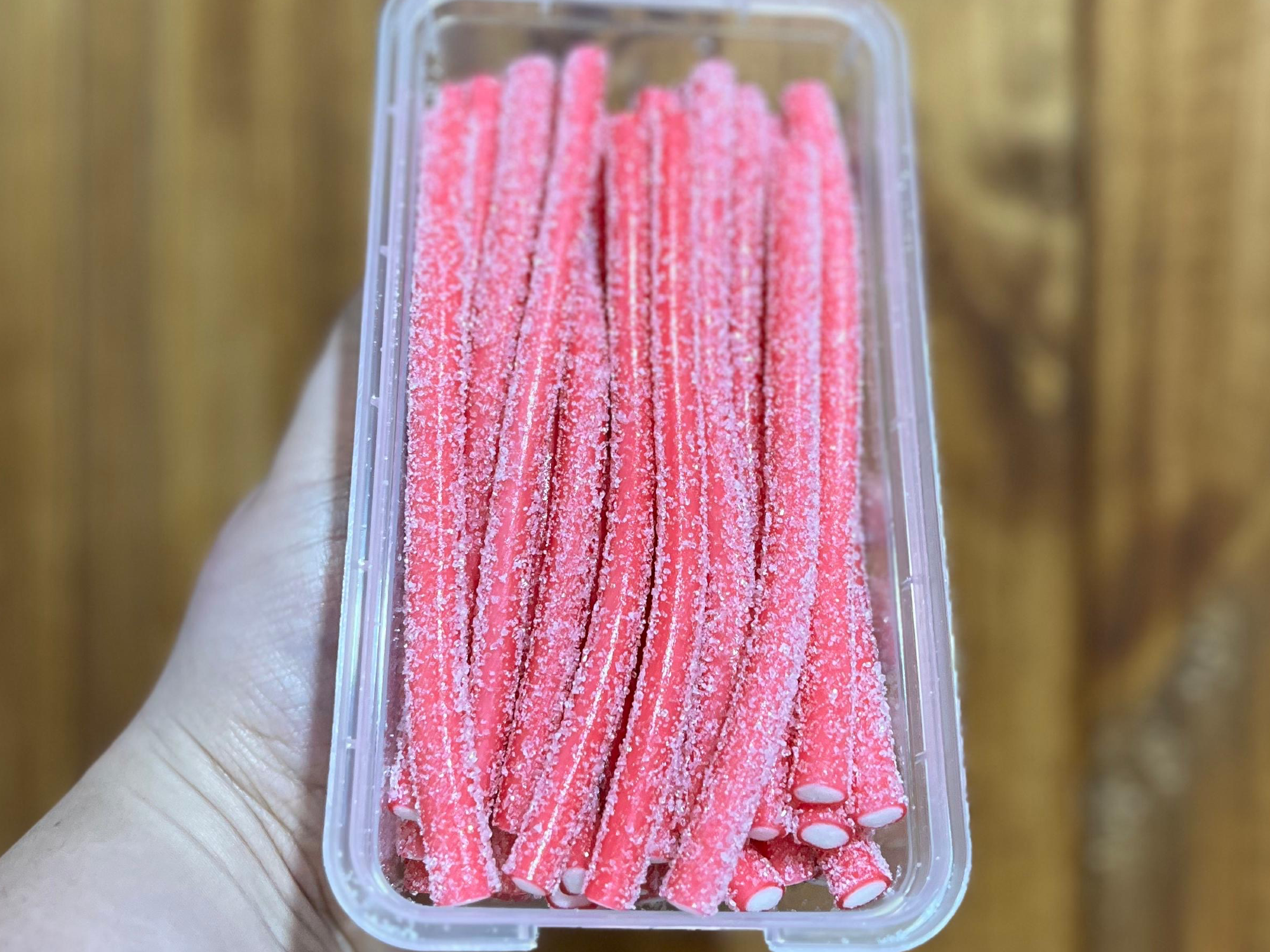 TUBITOS ÁCIDOS FRUTILLA x10UNI