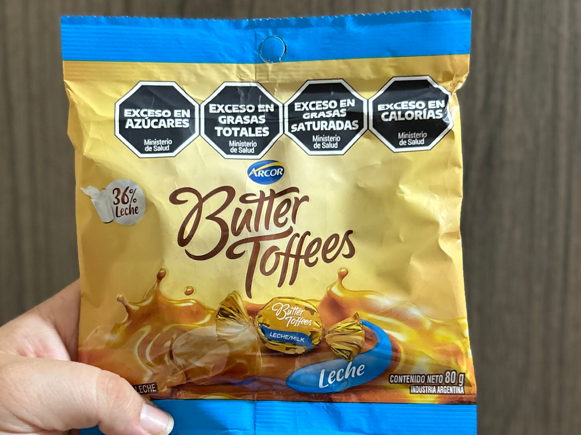 BUTTER TOFFEES  LECHE