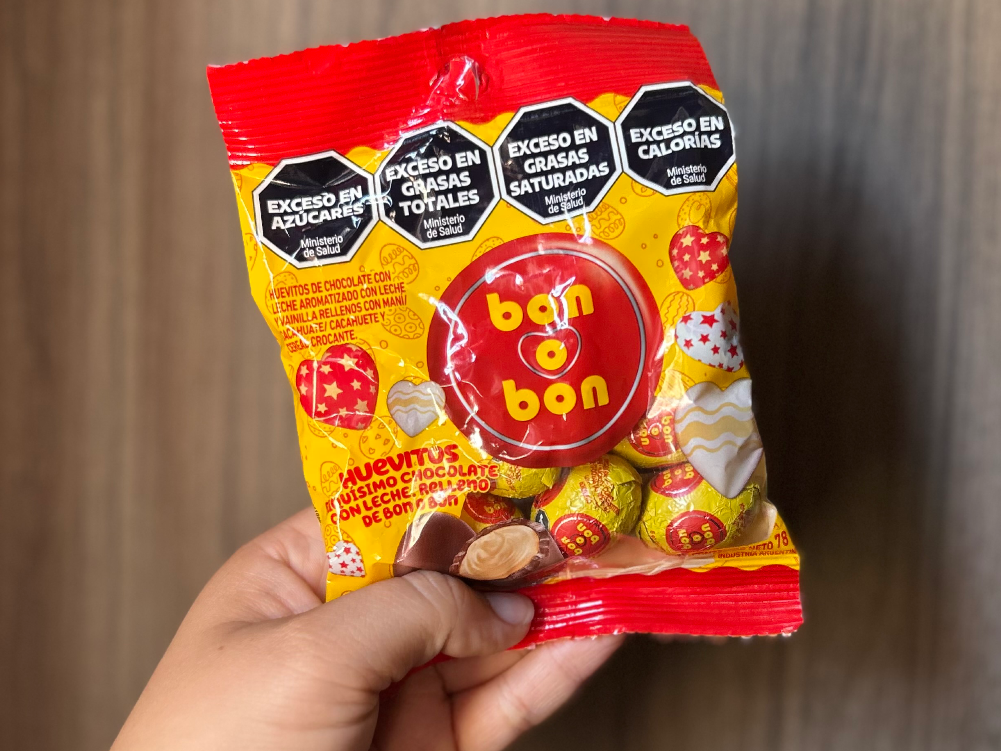 BOLSA HUEVITOS x10UNI BON O BON