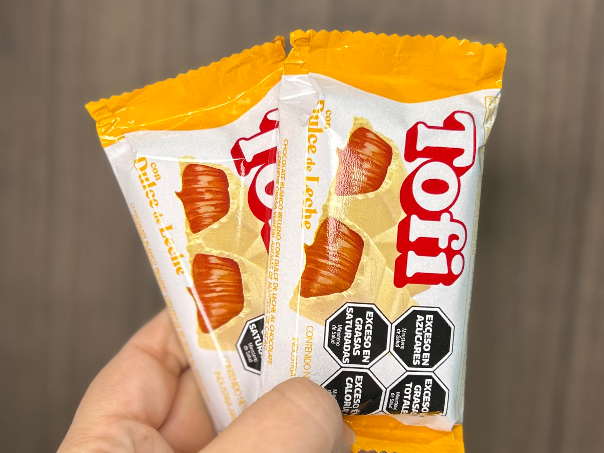 2 UNIDADES TOFI 55GRS BLANCO