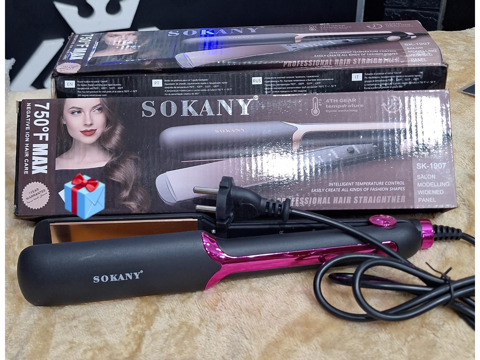 PLANCHICA DE PELO SOKANY 1907