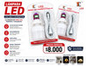 LÁMPARA LED CON CABLE E INTERRUPTOR
