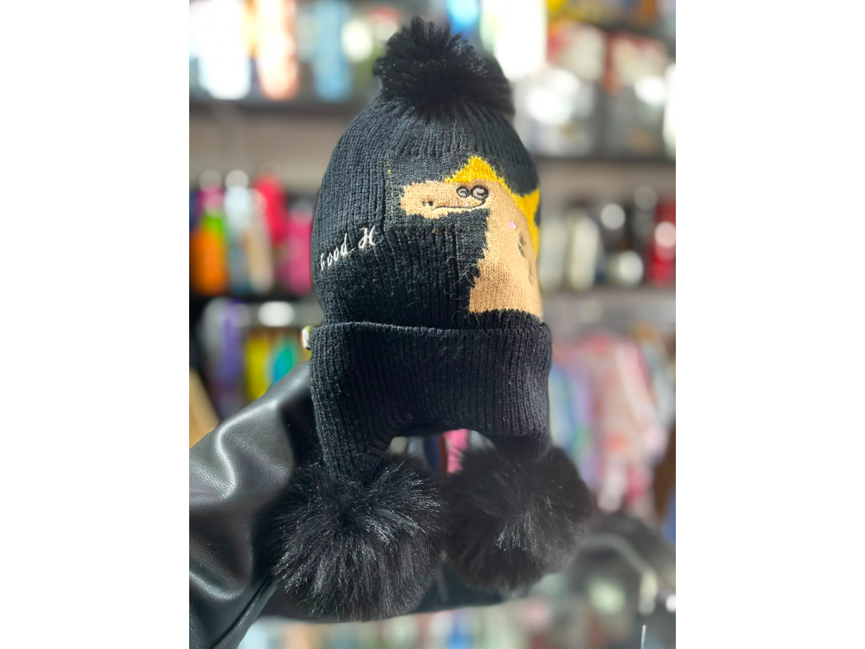 GORRO NIÑO POMPON