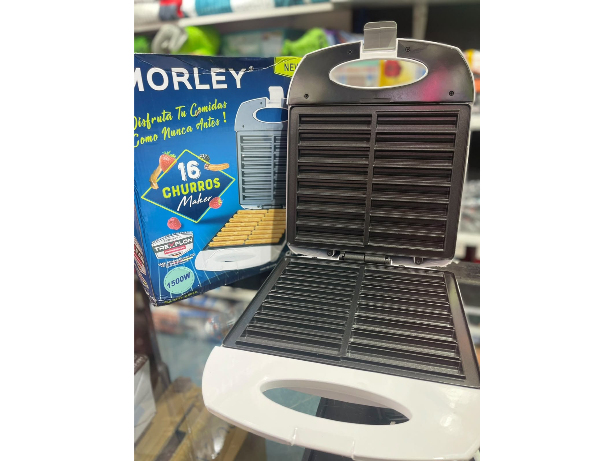 🍢 CHURRERA ELECTRICA MORLEY