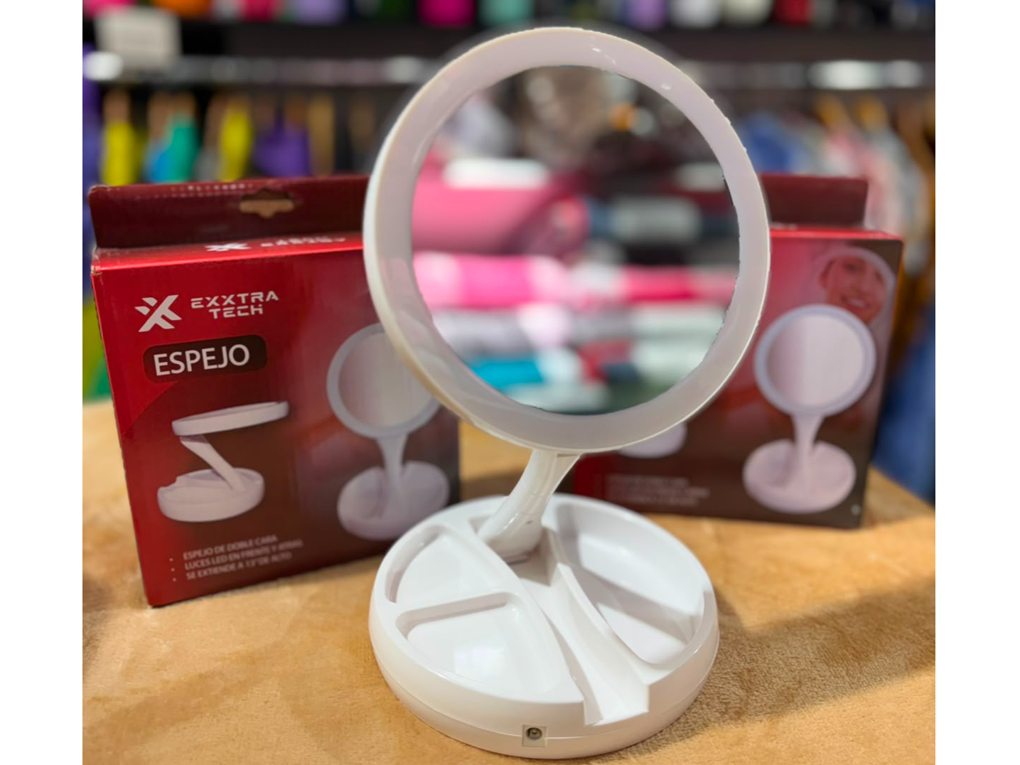 ESPEJO  DOBLE CARA LED