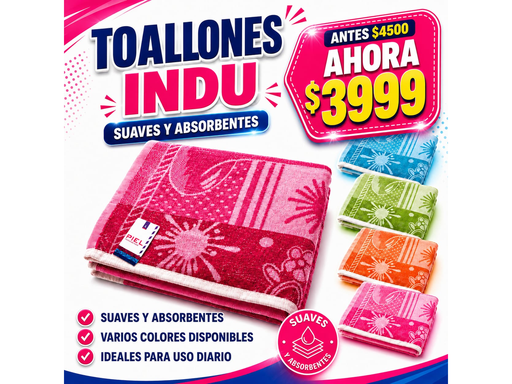 TOALLONES INDU