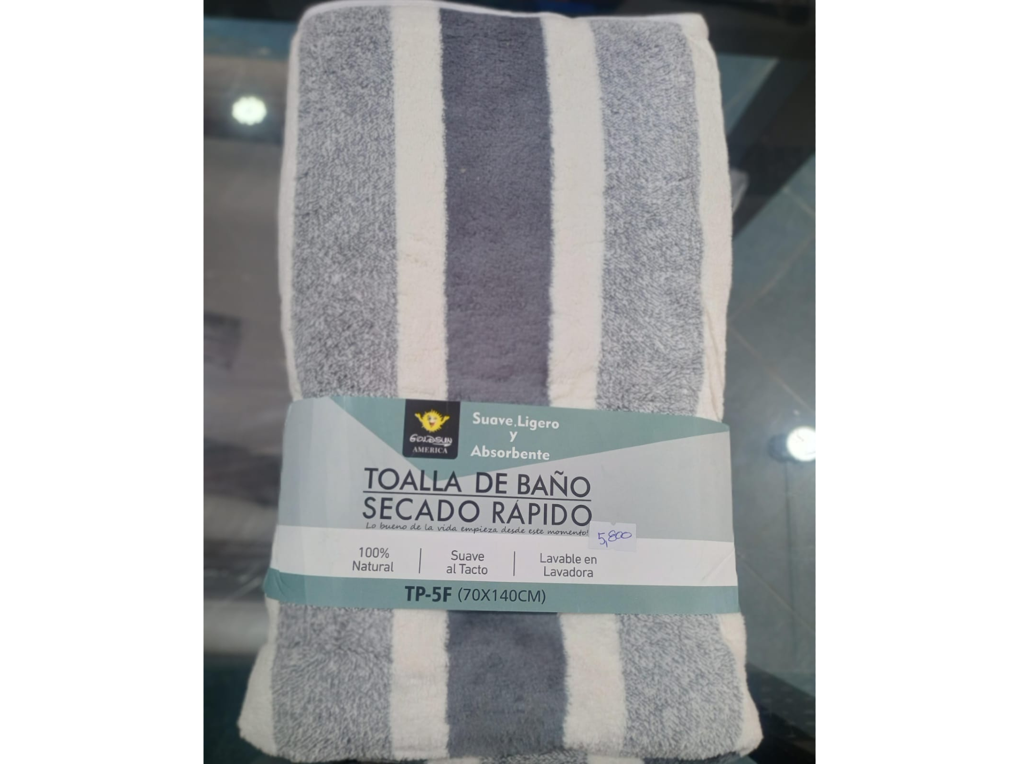 TOALLA DE BAÑO SECADO RÁPIDO