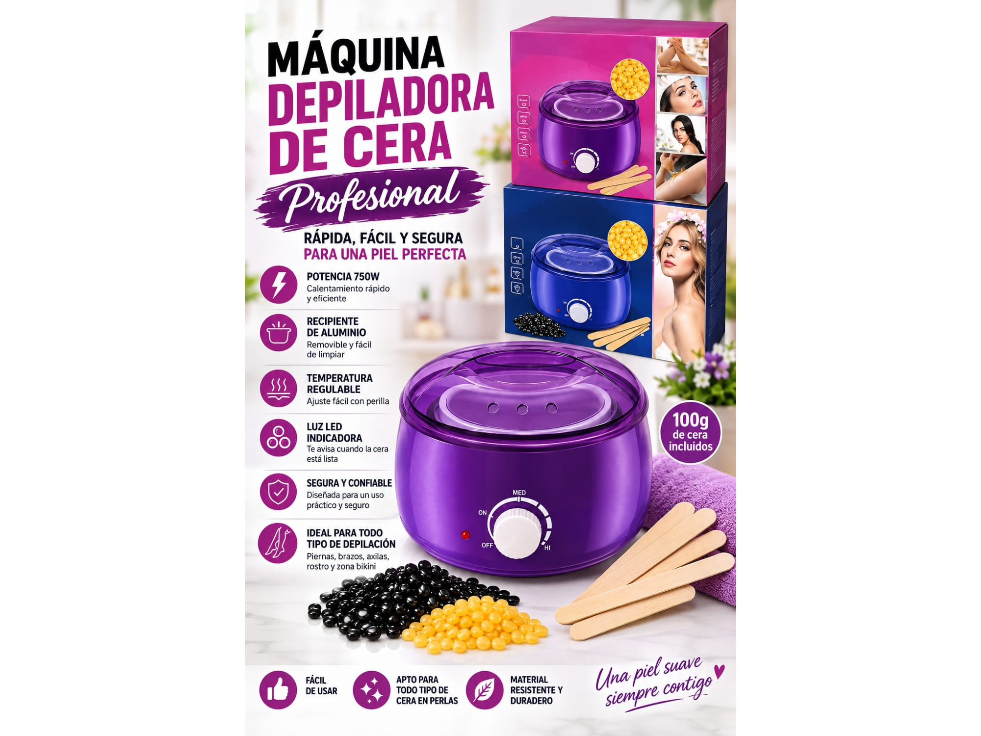 DERRETIDOR DE CERA ACKILISS
