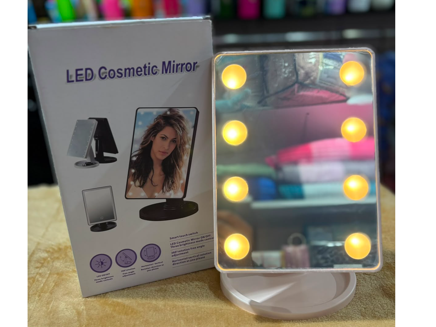 ESPEJO LED MAQUILLAJE