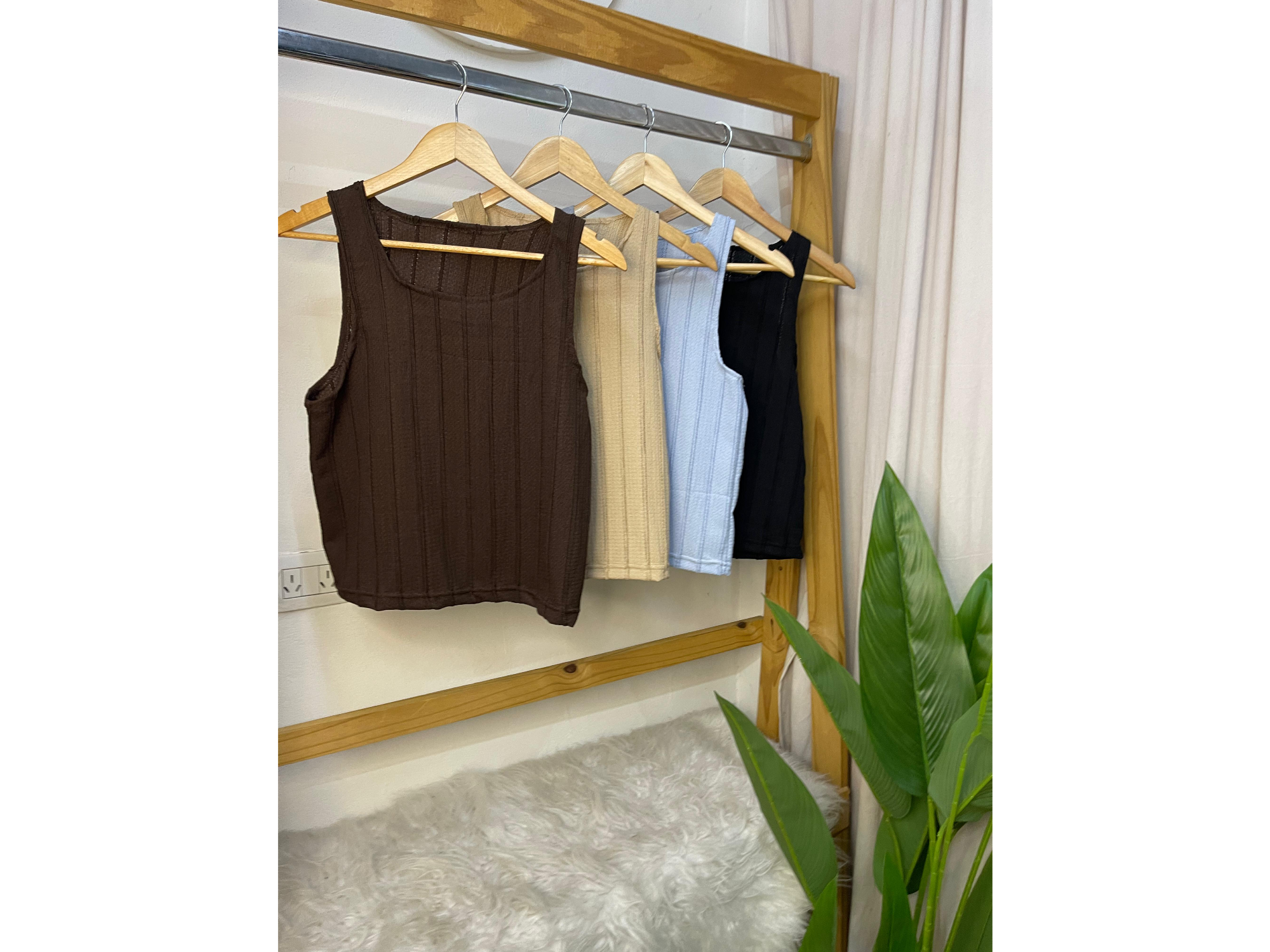 MUSCULOSA HAWAI RAYADO