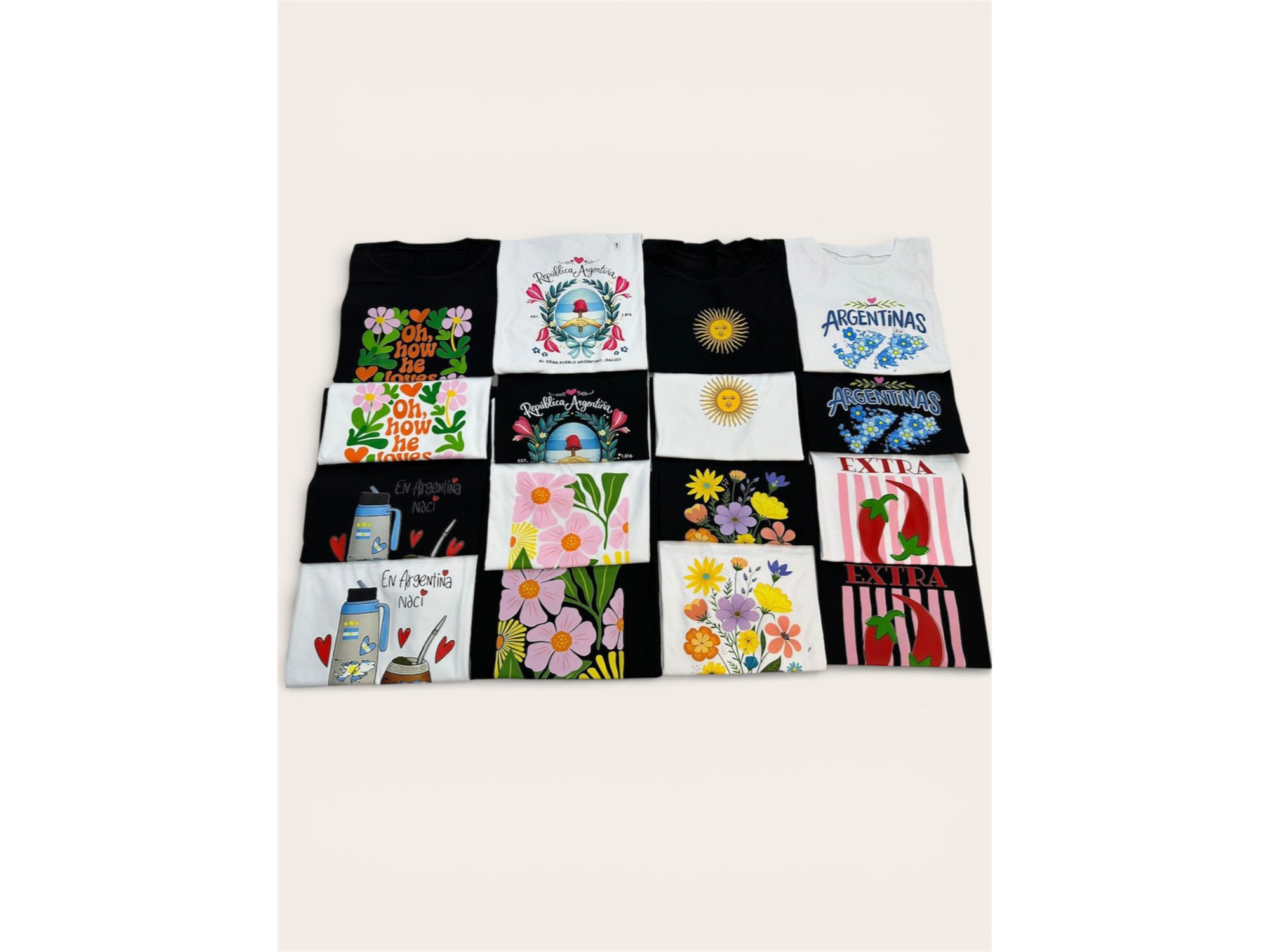 REMERAS ALGODÓN 24/1