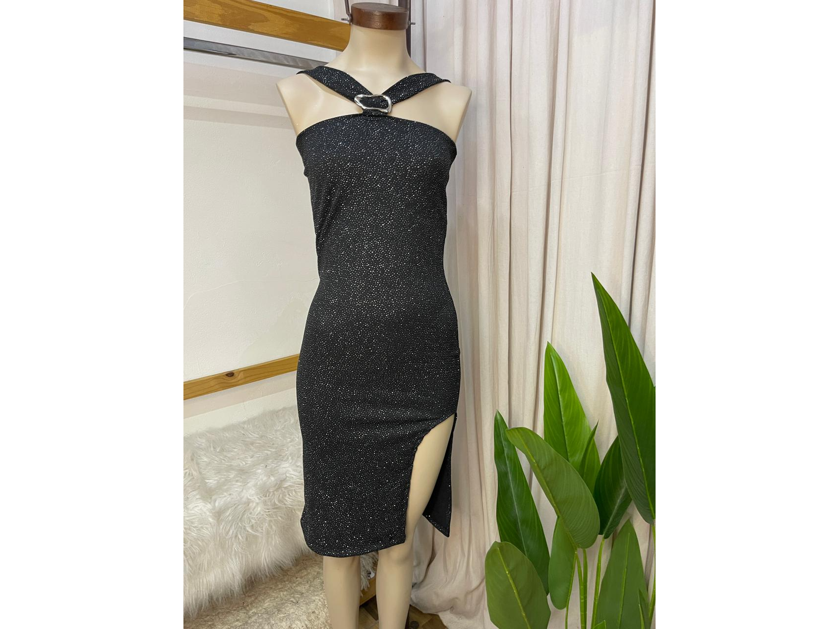 VESTIDO HAWAI GLITTER