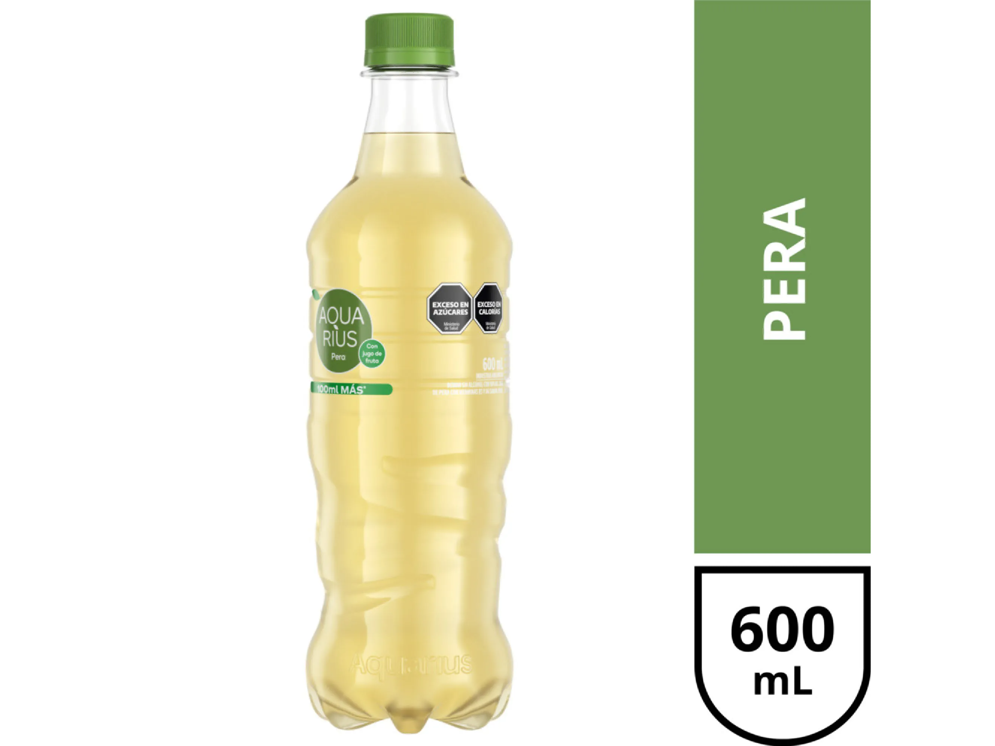 Agua Saborizada Aquarius Pera 600Ml
