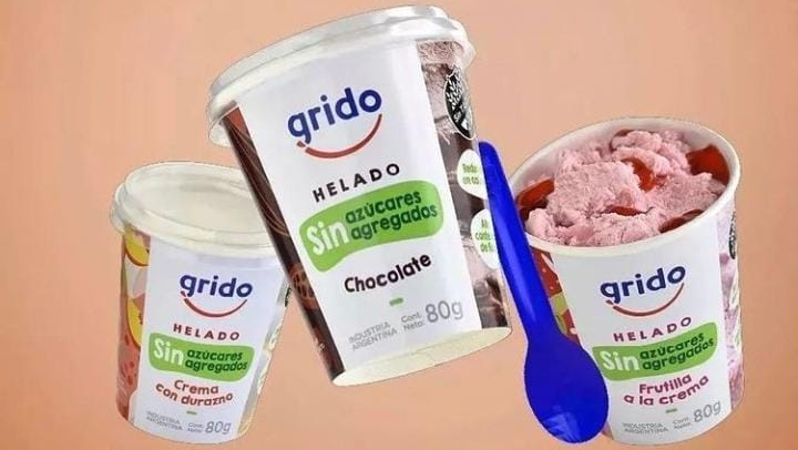 Helado Sin Azucares Agregados SIN TACC