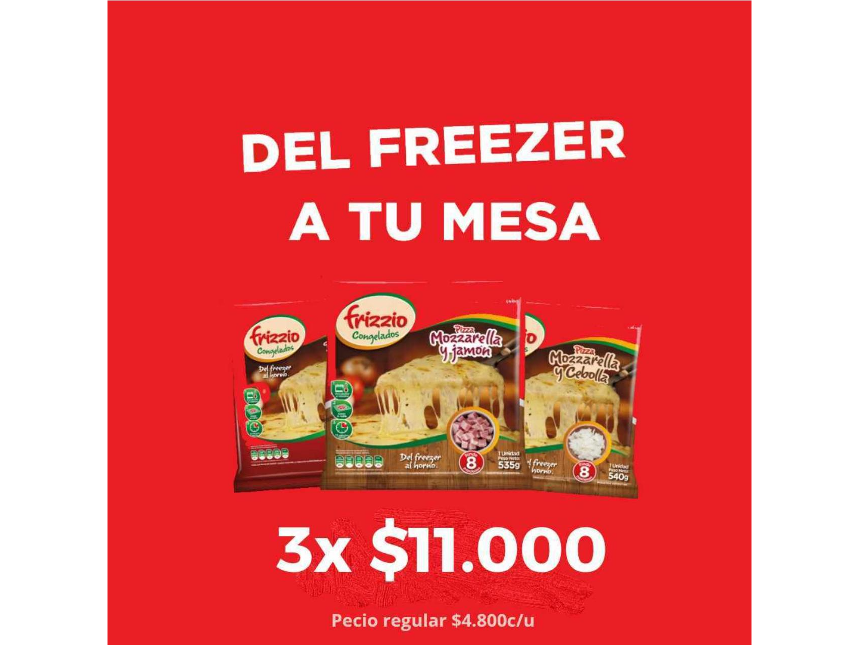 Promo pizzas