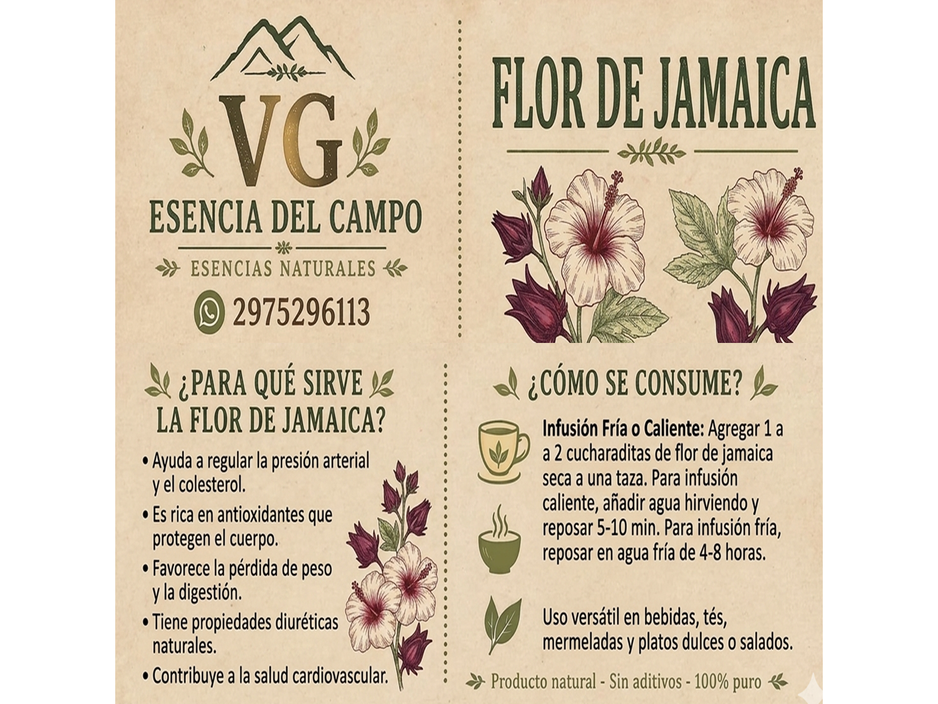 FLOR DE JAMAICA