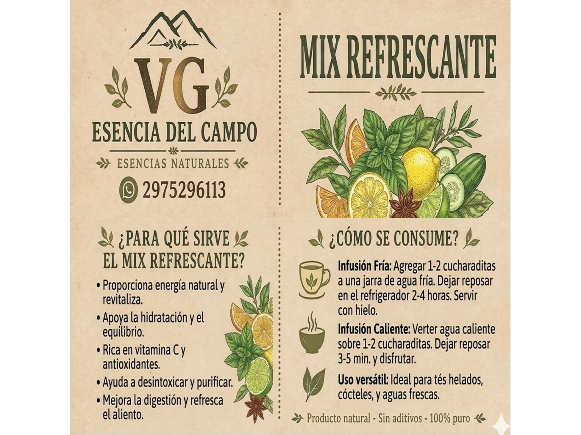 MIX REFRESCANTE