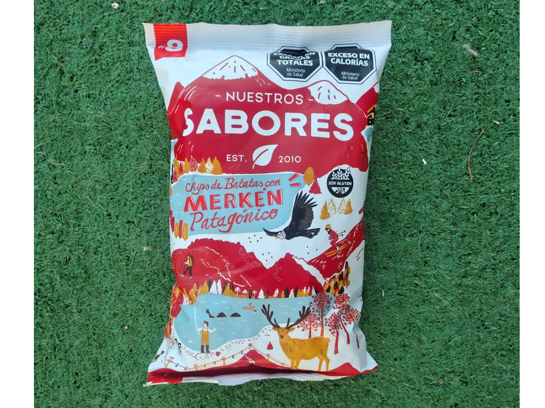 SABORES: CHIPS DE BATATAS CON MERKEN PATAGONICO