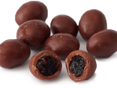 PASAS DE UVA BAÑADAS EN CHOCOLATE