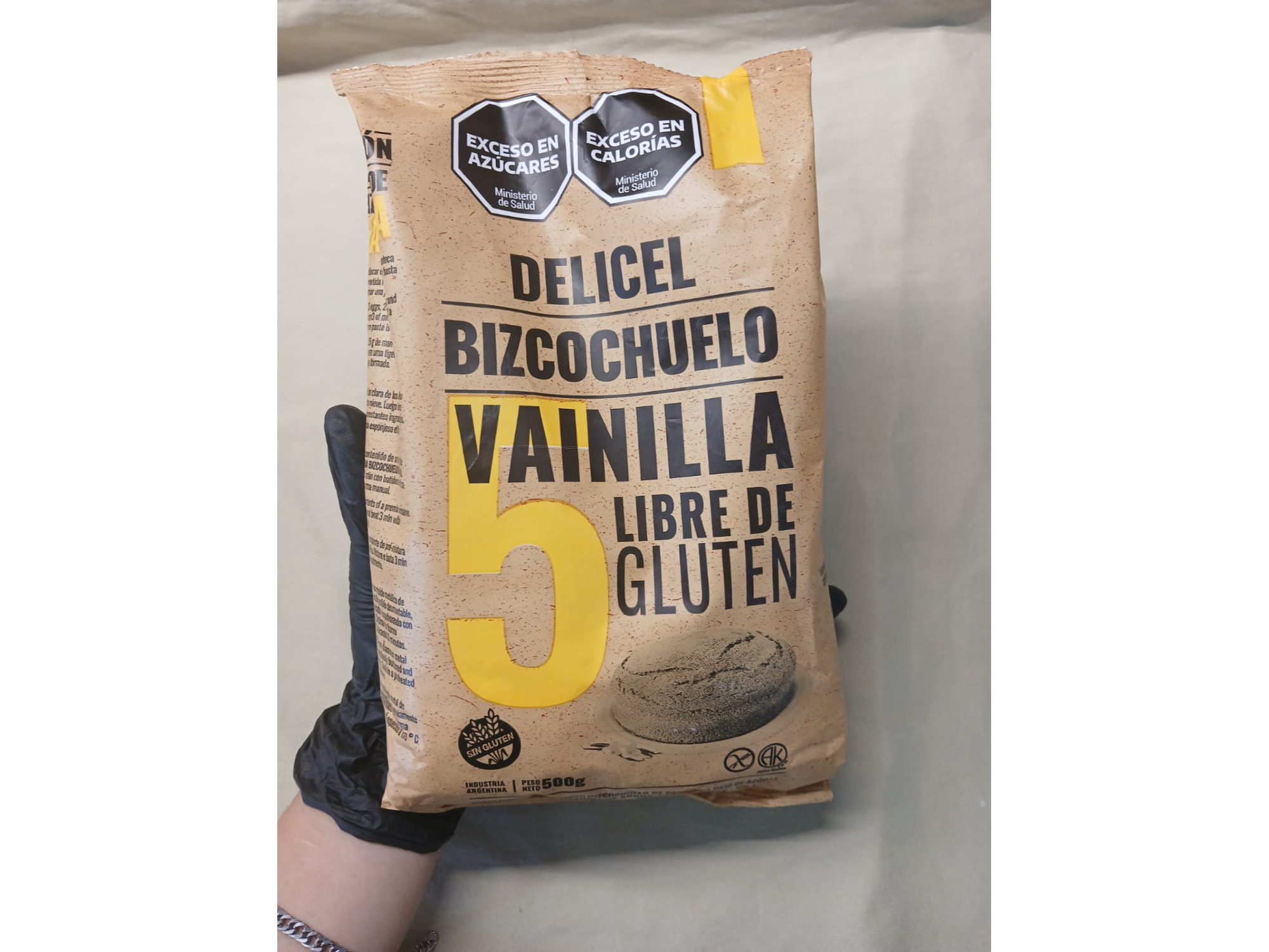 PREMEZCLA DELICEL BIZCOCHUELO VAINILLA